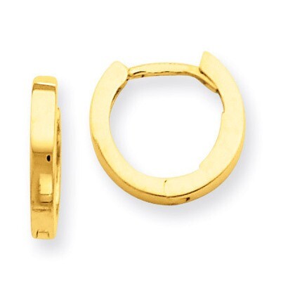 Hinged Hoop Earrings 14k Gold TM619, MPN: TM619, 886774563077