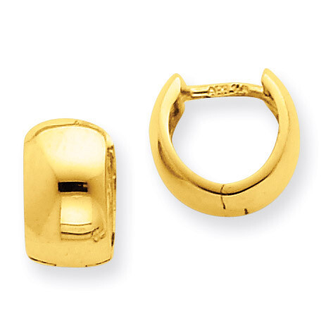Hinged Hoop Earrings 14k Gold TM614, MPN: TM614, 886774563039