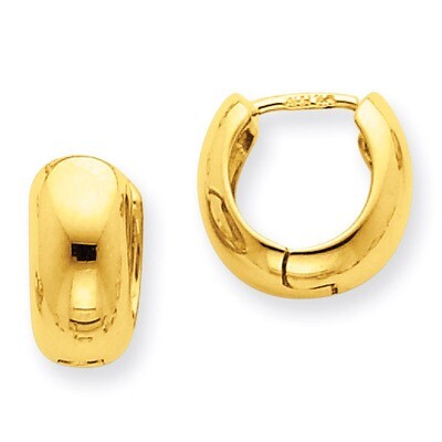 Hinged Hoop Earrings 14k Gold TM613, MPN: TM613, 886774563022