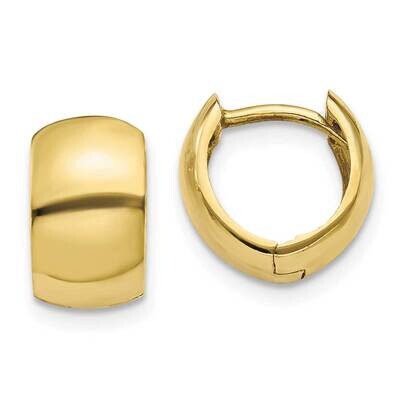Hinged Hoop Earrings 10k Gold 10TM614, MPN: 10TM614, 191101565205