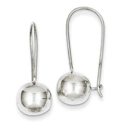 10mm Ball Earrings Sterling Silver QE3480, MPN: QE3480, 883957926995