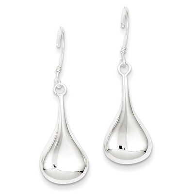 Teardrop Earrings Sterling Silver QE3936, MPN: QE3936, 886774112817