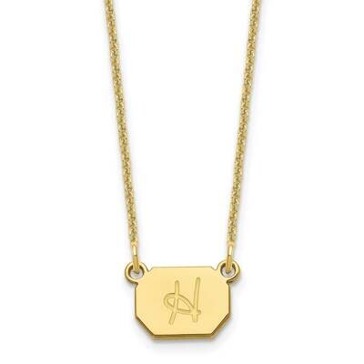 Initial Octagon Necklace 10k Gold 10XNA1349Y, MPN: 10XNA1349Y, 196904158562