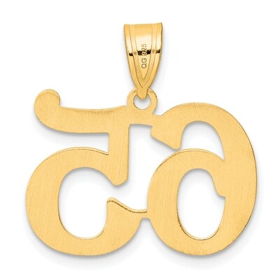 Number 65 Pendant 14k Gold Polished APN65, MPN: APN65, 196904079881