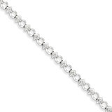 Diamond Bracelet Sterling Silver QDX1078, MPN: QDX1078, 883957459394