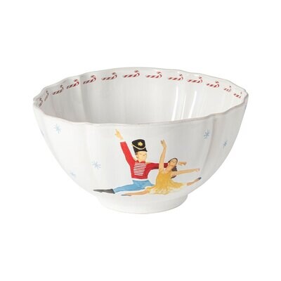 Casafina The Nutcracker White Serving Bowl 26 TS261-WHI, MPN: TS261-WHI, 840289094808