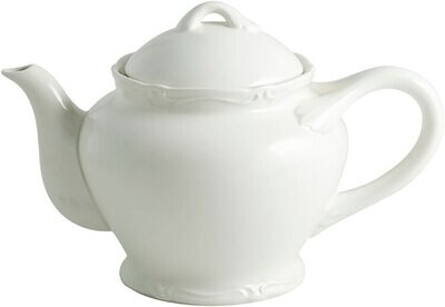Gien Rocaille White Teapot 1800CTH214, MPN: 1800CTH214, 840769049090