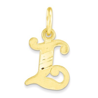 Initial L Charm 10k Gold 10C764L, MPN: 10C764L, 883957392967