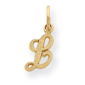 Casted Initial L Charm 14k Gold C564L, MPN: C564L, 886774090696