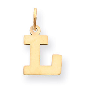 Small Block Initial L Charm 14k Gold YC664L, MPN: YC664L, 883957972862