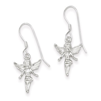 Fairy Earrings Sterling Silver QE34, MPN: QE34, 883957926650