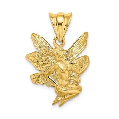Fairy Charm 14k Gold Satin &amp; Polished C4820, MPN: C4820,