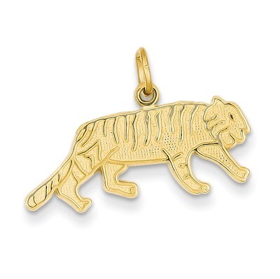 Tiger Charm 14k Gold C1845, MPN: C1845, 883957856322