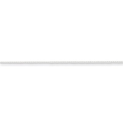 20 Inch 0.95mm Round Franco Chain Sterling Silver QRF035-20, MPN: QRF035-20, 883957084213