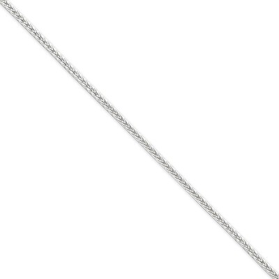 16 Inch 2.5mm Diamond-cut Round Franco Chain Sterling Silver QFR250-16, MPN: QFR250-16, 883957945583