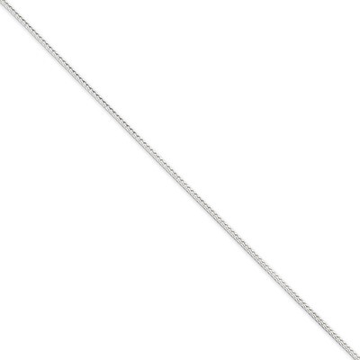 8 Inch 1.45mm Diamond-cut Round Franco Chain Sterling Silver QFR150-8, MPN: QFR150-8, 883957945514