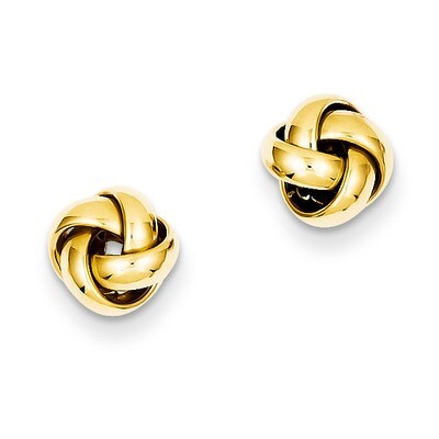 Knot Post Earrings 14k Gold TL942, MPN: TL942, 886774562940
