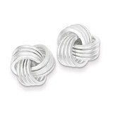 Post Earrings Sterling Silver Polished QE6836, MPN: QE6836, 883957006802