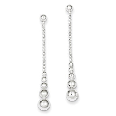 Dangle Post Earrings Sterling Silver QE8053, MPN: QE8053, 883957569611