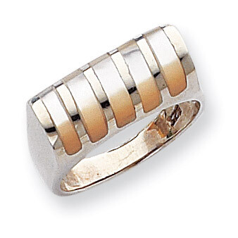 Mother of Pearl Ring Sterling Silver QR1185-6