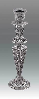 Tizo Candlestick Pyramid Shape Jeweled RS127SCS, MPN: RS127SCS,