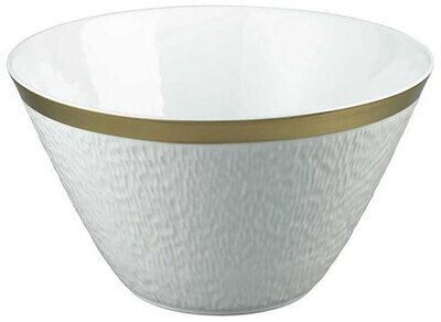 Raynaud Mineral Filet Gold Or Coned Shaped Salad Bowl, MPN: 0348-21-507028, 3660006623336