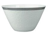 Raynaud Mineral Filet Platinum Coned Shaped Salad Bowl, MPN: 0349-21-507028, 3660006542484