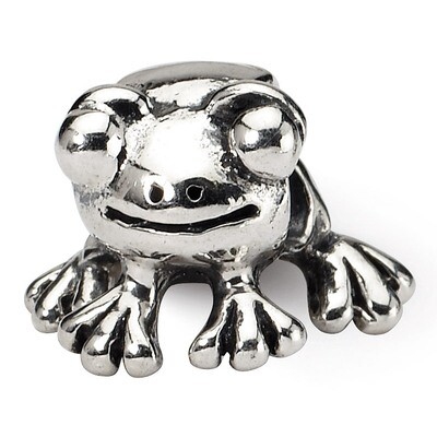 Frog Bead - Sterling Silver QRS1174, MPN: QRS1174, 883957276755