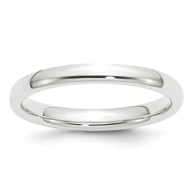 2.5mm Comfort-Fit Wedding Band Platinum PCF025, MPN: PCF025, 886774272627