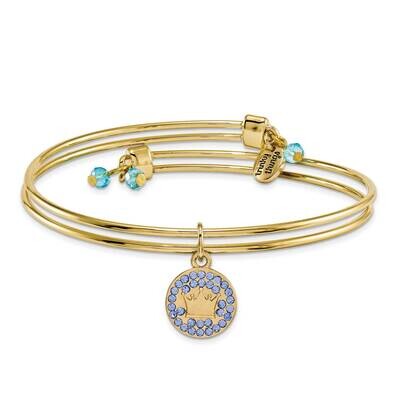 Gold-tone Trinky Things It&#39;s a Boy Blue Bracelet Card GM16022, MPN: GM16022, 853691006161