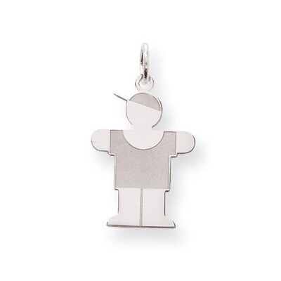 Hugs Kid Charm Sterling Silver XK1205SS, MPN: XK1205SS, 883957446332