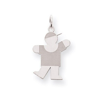 Kiss Kid Charm Sterling Silver XK1206SS, MPN: XK1206SS, 883957446356