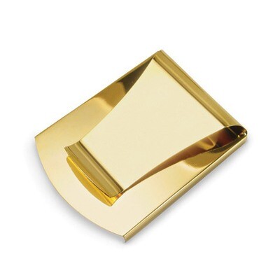 Gold-Toned Smart Money Clip Gold-tone GP8035, MPN: GP8035, 670510000052