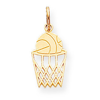 BASKETBALL CHARM 10k Gold 10C182, MPN: 10C182, 886774084176