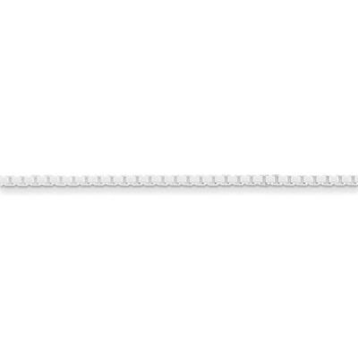 18 Inch 1.8mm Diamond-cut Box Chain Sterling Silver QBR040-18, MPN: QBR040-18, 886774413181