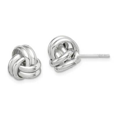 Love Knot Post Earrings Sterling Silver QE14622, MPN: QE14622, 883957948324