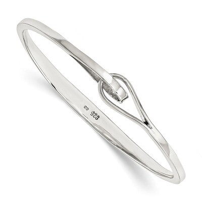 Interlocking Bangle Sterling Silver QB913, MPN: QB913, 886774748962