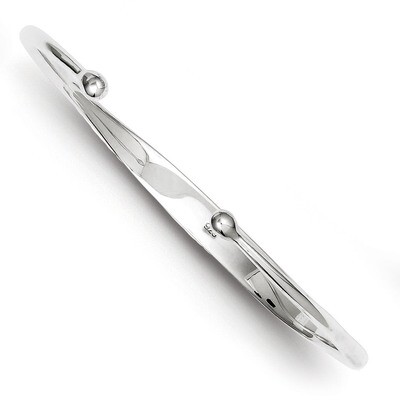 Cuff Bangle Sterling Silver QB269, MPN: QB269, 886774105635
