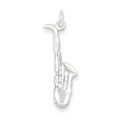 Saxophone Charm Sterling Silver QC189, MPN: QC189, 883957905679