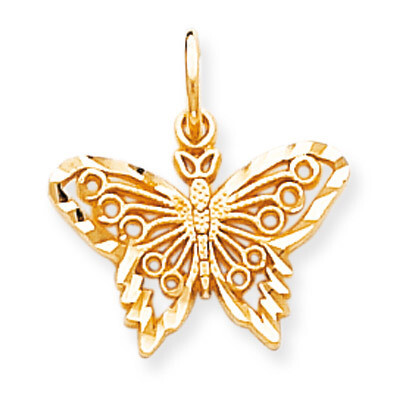 BUTTERFLY CHARM 10k Gold 10C641, MPN: 10C641, 886774084824