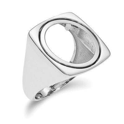 1/10AE Polished Coin Ring 14k white Gold CR4W/10AE, MPN: CR4W/10AE, 196904065860