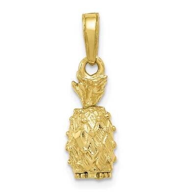 3-D Pineapple Pendant 10k Gold 10C3204, MPN: 10C3204, 63721818750