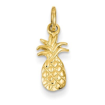 Pineapple Charm 14k Gold Polished K971, MPN: K971, 883957869186