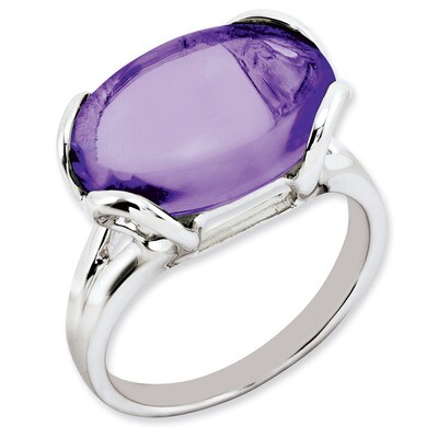 Amethyst Ring Sterling Silver QR2952AM, MPN: QR2952AM, 886774197906