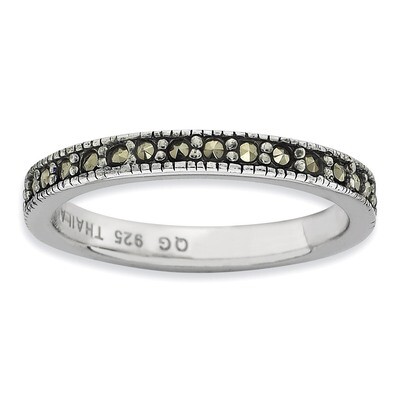 Marcasite Band - Sterling Silver QSK816, MPN: QSK816, 886774180786