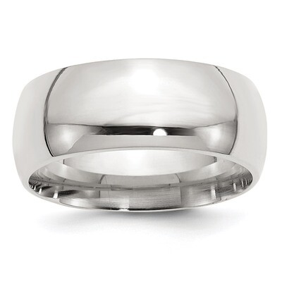 9mm Comfort Fit Band - Sterling Silver QCF090 by Chisel, MPN: QCF090, 886774341675