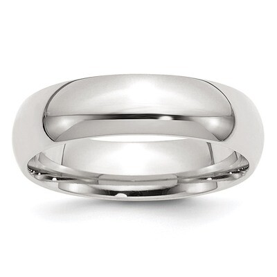 6mm Comfort Fit Band - Sterling Silver QCF060 by Chisel, MPN: QCF060, 712273691051