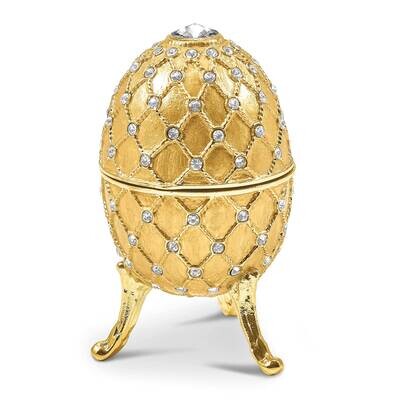Royal Gold (Plays Swan Lake) Musical Egg Bejeweled BJ2067G, MPN: BJ2067G, 191101909825