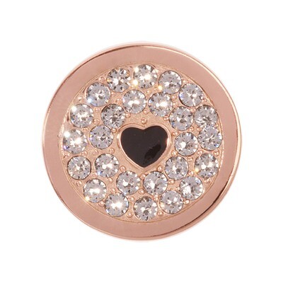 Nikki Lissoni You Make My Heart Sparkle Rose Gold-Plated 23mm Coin C1211RGS, MPN: C1211RGS, 8718627…