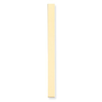 Tie Bar Stamping 14k Yellow Gold YG1440, MPN: YG1440,